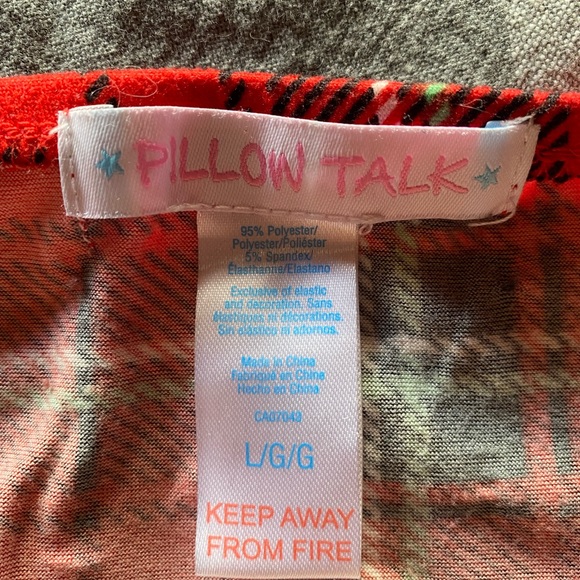 3 piece pajama set including shorts, adjustable strap cami and robe - Picture 5 of 6